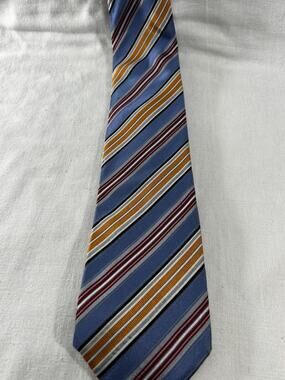 Boss Striped Classic Silk Tie - Made in Italy